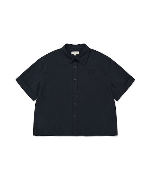 Wacky WiLLy(ワッキーウィリー)の「WOMEN'S LILY WAPPEN COTTON SHORT SLEEVE SHIRT(シャツ/ブラウス・レディース・ライトピンク/ホワイト/ネイビー・MEDIUM/SMALL)」の11枚目の写真