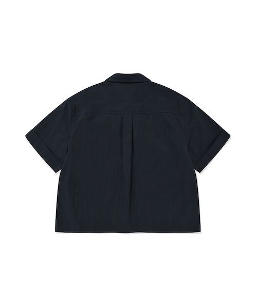 Wacky WiLLy(ワッキーウィリー)の「WOMEN'S LILY WAPPEN COTTON SHORT SLEEVE SHIRT(シャツ/ブラウス・レディース・ライトピンク/ホワイト/ネイビー・MEDIUM/SMALL)」の12枚目の写真