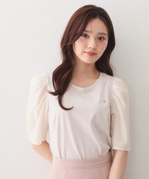 【UVケア/接触冷感】シアータックスリーブドッキングTシャツ《洗濯機OK》