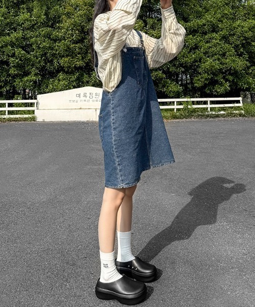 yuue' ( wear )（ユーイ）の「厚底クロッグシューズ/ボリュームサボサンダル（スリッポン・レディース・ブラック/ホワイト/ベージュ・L/M）」の13枚目の写真