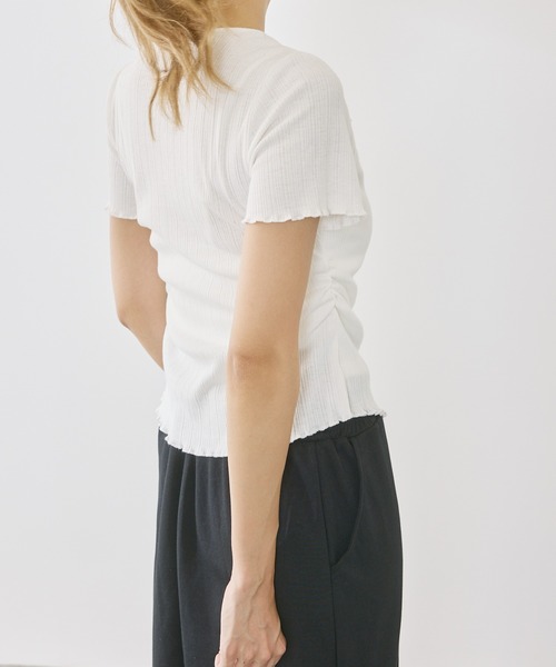 P.V.T(ピーブイティー)の「レイヤーデザインサイドギャザーPO(その他トップス・レディース・LT.Blue/White/Yellow/Black・F)」の10枚目の写真