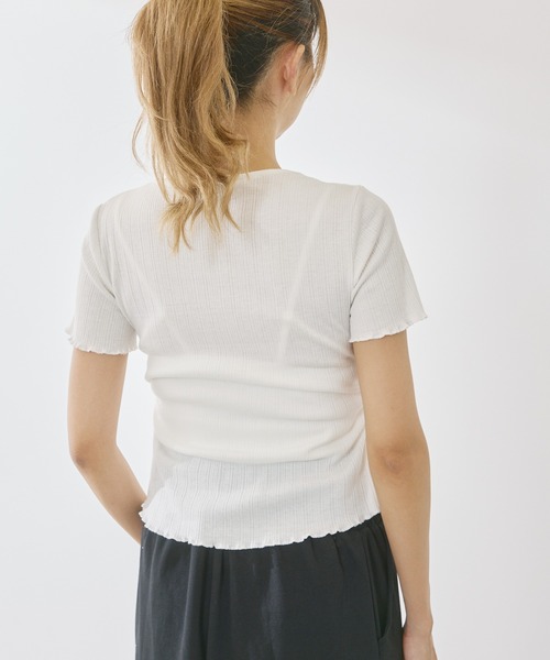 P.V.T(ピーブイティー)の「レイヤーデザインサイドギャザーPO(その他トップス・レディース・LT.Blue/White/Yellow/Black・F)」の11枚目の写真