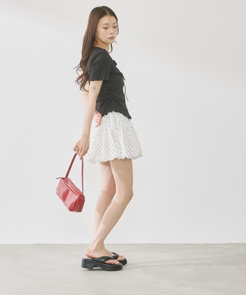 P.V.T(ピーブイティー)の「レイヤーデザインサイドギャザーPO(その他トップス・レディース・LT.Blue/White/Yellow/Black・F)」の16枚目の写真