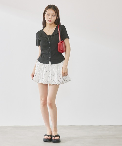 P.V.T(ピーブイティー)の「レイヤーデザインサイドギャザーPO(その他トップス・レディース・LT.Blue/White/Yellow/Black・F)」の19枚目の写真