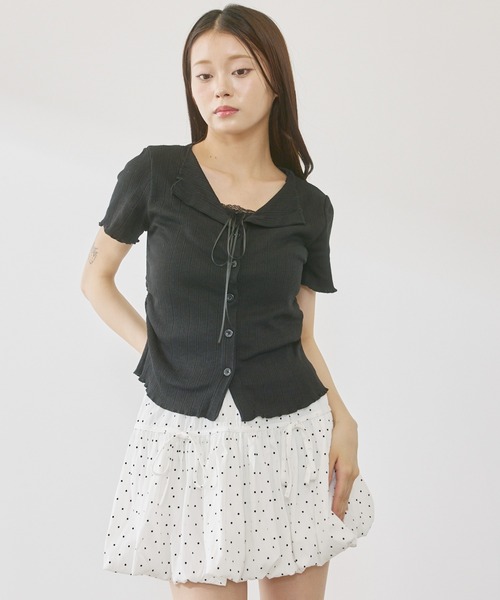 P.V.T(ピーブイティー)の「レイヤーデザインサイドギャザーPO(その他トップス・レディース・LT.Blue/White/Yellow/Black・F)」の12枚目の写真
