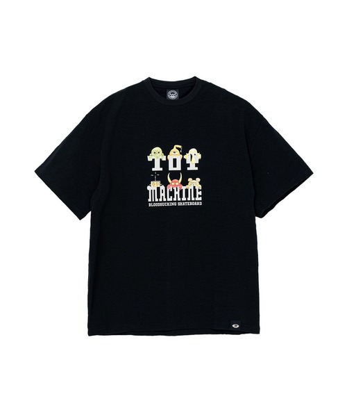 TOY MACHINE(トイ マシーン)の「TM FENCE SLUB YARN SS TEE(Tシャツ/カットソー・メンズ・ブラック/ライトグリーン・M/L/XL)」の3枚目の写真