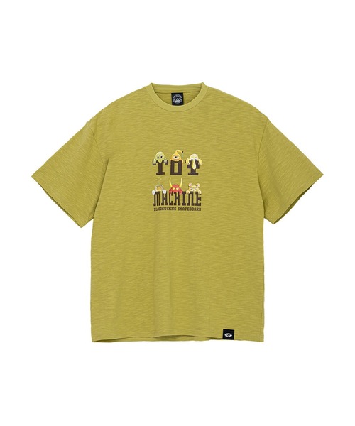 TOY MACHINE(トイ マシーン)の「TM FENCE SLUB YARN SS TEE(Tシャツ/カットソー・メンズ・ブラック/ライトグリーン・M/L/XL)」の9枚目の写真