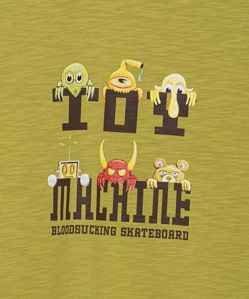 TOY MACHINE(トイ マシーン)の「TM FENCE SLUB YARN SS TEE(Tシャツ/カットソー・メンズ・ブラック/ライトグリーン・M/L/XL)」の10枚目の写真