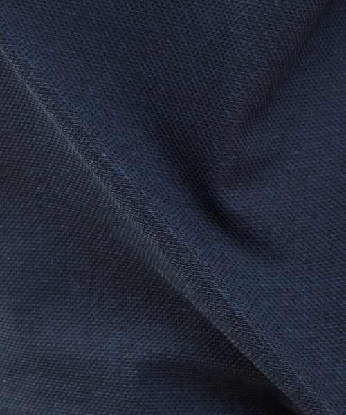 MEN'S MELROSE（メンズメルローズ）の「カルキュロメッシュポロシャツ（ポロシャツ・メンズ・ネイビー/ホワイト/サックスブルー/グレー・2/4/5/3）」の10枚目の写真