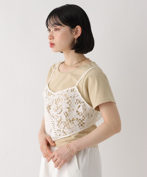 BAYFLOW（ベイフロー）の「[WEB限定]機能性コンパクトベーシックTEE（Tシャツ/カットソー・レディース・ライトグレー/ネイビー/ベージュ/ブラック/オフホワイト・MEDIUM/LARGE）」の10枚目の写真