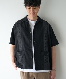 ＜父の日ギフトにもおすすめ＞綿麻キューバシャツ【インフルエンサー紹介アイテム】