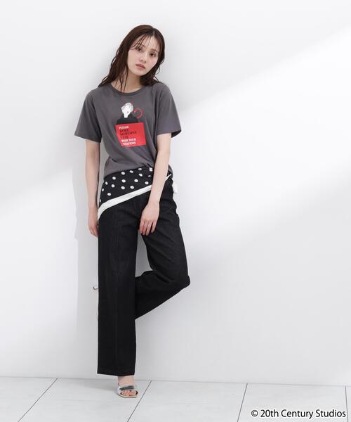 PROPORTION BODY DRESSING(プロポーションボディドレッシング)の「【プラダを着た悪魔コラボ】フロントプリントTシャツ / 1216160505(Tシャツ/カットソー・レディース・ブラウン系その他/ホワイト/ダークグレー・FREE)」の19枚目の写真