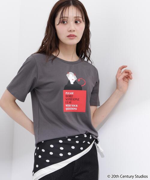 PROPORTION BODY DRESSING(プロポーションボディドレッシング)の「【プラダを着た悪魔コラボ】フロントプリントTシャツ / 1216160505(Tシャツ/カットソー・レディース・ブラウン系その他/ホワイト/ダークグレー・FREE)」の18枚目の写真