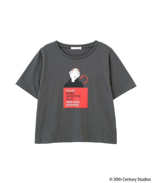 PROPORTION BODY DRESSING(プロポーションボディドレッシング)の「【プラダを着た悪魔コラボ】フロントプリントTシャツ / 1216160505(Tシャツ/カットソー・レディース・ブラウン系その他/ホワイト/ダークグレー・FREE)」の17枚目の写真
