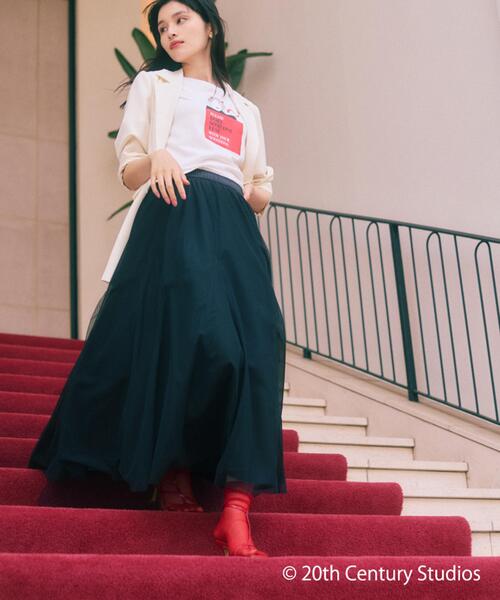 PROPORTION BODY DRESSING(プロポーションボディドレッシング)の「【プラダを着た悪魔コラボ】フロントプリントTシャツ / 1216160505(Tシャツ/カットソー・レディース・ブラウン系その他/ホワイト/ダークグレー・FREE)」の14枚目の写真