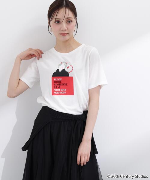PROPORTION BODY DRESSING(プロポーションボディドレッシング)の「【プラダを着た悪魔コラボ】フロントプリントTシャツ / 1216160505(Tシャツ/カットソー・レディース・ブラウン系その他/ホワイト/ダークグレー・FREE)」の11枚目の写真