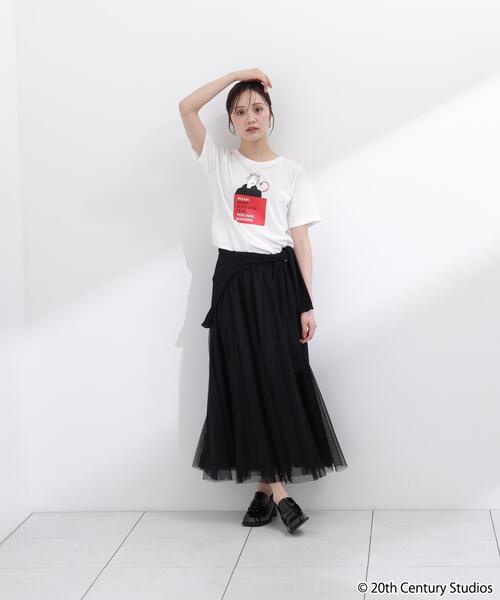 PROPORTION BODY DRESSING(プロポーションボディドレッシング)の「【プラダを着た悪魔コラボ】フロントプリントTシャツ / 1216160505(Tシャツ/カットソー・レディース・ブラウン系その他/ホワイト/ダークグレー・FREE)」の10枚目の写真