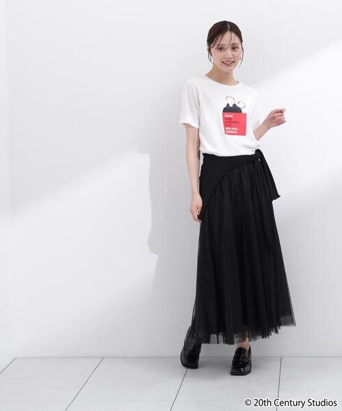PROPORTION BODY DRESSING(プロポーションボディドレッシング)の「【プラダを着た悪魔コラボ】フロントプリントTシャツ / 1216160505(Tシャツ/カットソー・レディース・ブラウン系その他/ホワイト/ダークグレー・FREE)」の9枚目の写真