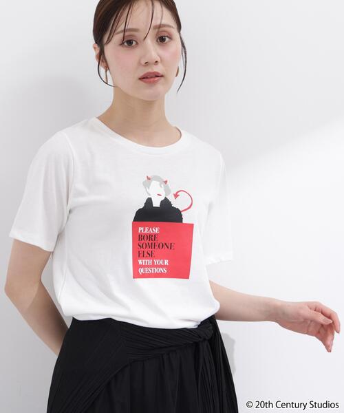 PROPORTION BODY DRESSING(プロポーションボディドレッシング)の「【プラダを着た悪魔コラボ】フロントプリントTシャツ / 1216160505(Tシャツ/カットソー・レディース・ブラウン系その他/ホワイト/ダークグレー・FREE)」の8枚目の写真