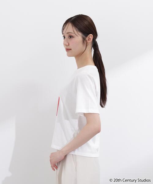 PROPORTION BODY DRESSING(プロポーションボディドレッシング)の「【プラダを着た悪魔コラボ】フロントプリントTシャツ / 1216160505(Tシャツ/カットソー・レディース・ブラウン系その他/ホワイト/ダークグレー・FREE)」の4枚目の写真