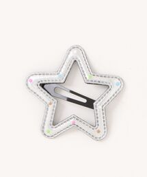 bibmilk（ビブミルク）の「BIBMILK SILVER&DOTS STAR FLAME PIN 5.5cm（ヘアピン）」