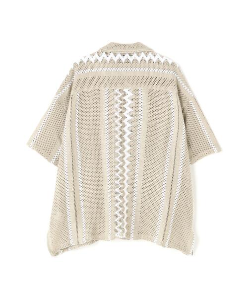 DANKE SCHON(ダンケシェーン)の「DankeSchon/ダンケシェーン/RUSSELL S/S SHIRTS(シャツ/ブラウス・メンズ・ベージュ/ブラック系その他・L/M)」の9枚目の写真