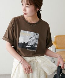 【Enlude】モノクロフォトTシャツ《ユニセックス》