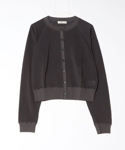 THE SHINZONE(ザ シンゾーン)の「SHEER LONG SLEEVES CARDIGAN 25MMSCU16(カーディガン/ボレロ・レディース・イエロー/レッド/チャコールグレー・FREE)」の2枚目の写真