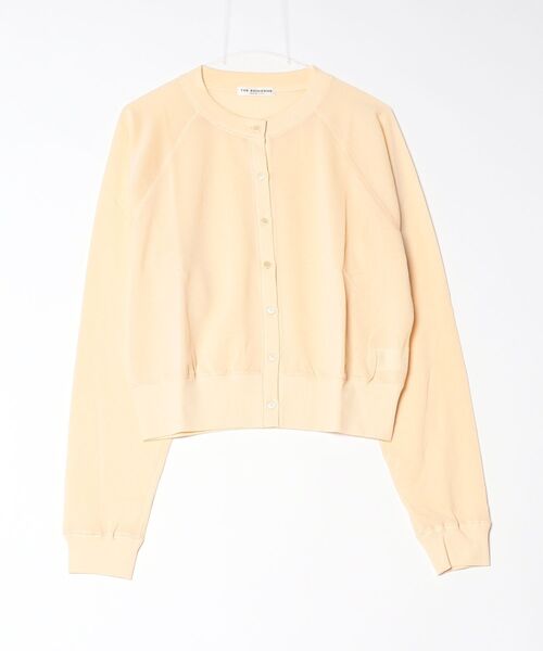 THE SHINZONE(ザ シンゾーン)の「SHEER LONG SLEEVES CARDIGAN 25MMSCU16(カーディガン/ボレロ・レディース・イエロー/レッド/チャコールグレー・FREE)」の1枚目の写真