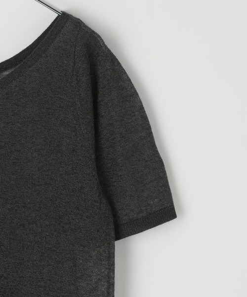 PAGEBOY(ページボーイ)の「【レイヤード自在】シアーオフショル×タンクSET(Tシャツ/カットソー・レディース・ブルー/ブラック・FREE)」の16枚目の写真