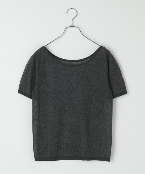 PAGEBOY(ページボーイ)の「【レイヤード自在】シアーオフショル×タンクSET(Tシャツ/カットソー・レディース・ブルー/ブラック・FREE)」の21枚目の写真