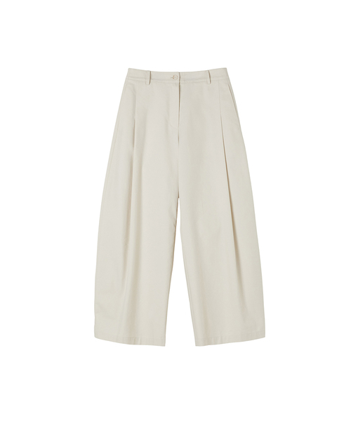 LAP（ラップ）の「コットンポリカーブパンツ AS2WP461（その他パンツ・レディース・ライトベージュ/ダークネイビー・SMALL/MEDIUM）」の2枚目の写真