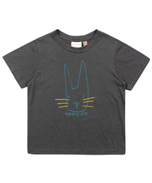 ホピーデイ 半袖Tシャツ - チャコール