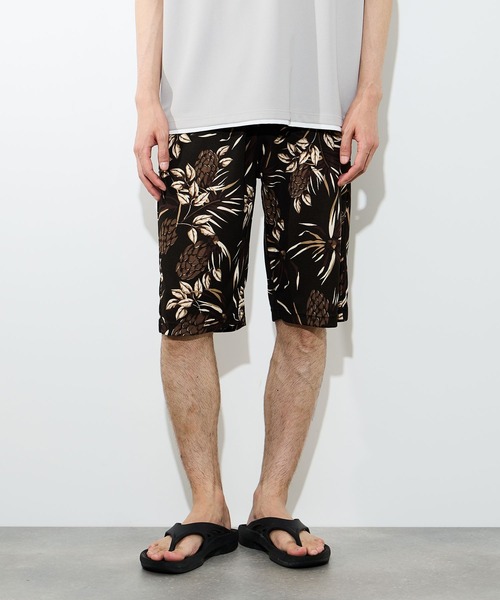 NAVY(ネイビー)の「【SARARI /サラリ】通気性 ハニカムメッシュ 総柄プリント ショートパンツ(その他パンツ・メンズ・ブラック系/ブルー系/ブラウン系/ベージュ系/グレー系/ネイビー・M/XL/L)」の3枚目の写真