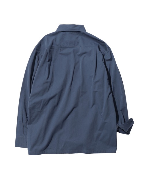 SILAS(サイラス)の「【ARCHIVE】STRAIGHT SHIRT(シャツ/ブラウス・メンズ・ベージュ/ネイビー・L/M)」の3枚目の写真