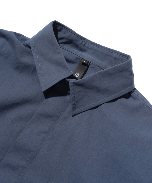 SILAS(サイラス)の「【ARCHIVE】STRAIGHT SHIRT(シャツ/ブラウス・メンズ・ベージュ/ネイビー・L/M)」の7枚目の写真