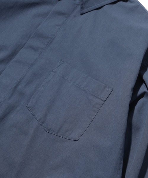 SILAS(サイラス)の「【ARCHIVE】STRAIGHT SHIRT(シャツ/ブラウス・メンズ・ベージュ/ネイビー・L/M)」の8枚目の写真