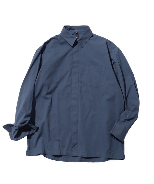 SILAS(サイラス)の「【ARCHIVE】STRAIGHT SHIRT(シャツ/ブラウス・メンズ・ベージュ/ネイビー・L/M)」の18枚目の写真