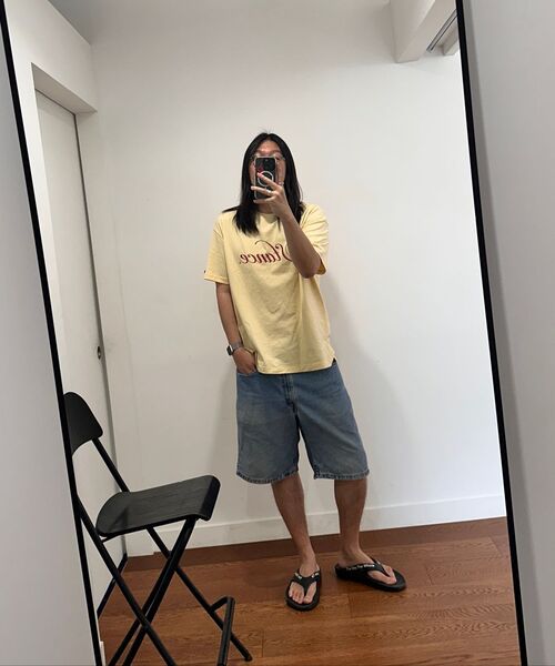 STANCE SEOUL(スタンス・ソウル)の「VICTORY BLOOM SEASON TOP (LIGHT YELLOW)(Tシャツ/カットソー・メンズ・その他・SMALL/MEDIUM/LARGE/X-LARGE)」の3枚目の写真