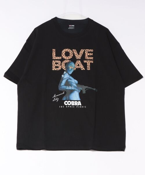 LOVE BOAT(ラブ・ボート)の「LOVEBOAT×コブラ Tシャツ(Tシャツ/カットソー・レディース・ブラック/ホワイト系その他/ブラック系その他/ホワイト・M/L)」の4枚目の写真