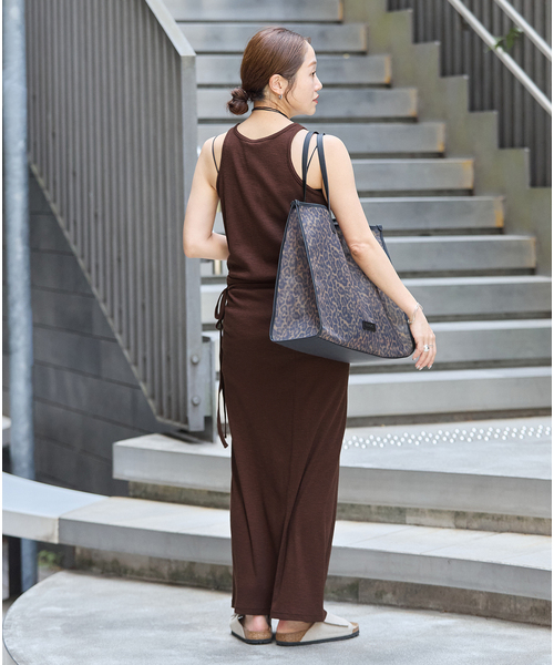 JOURNAL STANDARD(ジャーナルスタンダード)の「《追加》マルチマッチ スラブリブ タンクトップ(タンクトップ・レディース・ブラウン/ライトブルー/ブラックミックス・FREE)」の13枚目の写真
