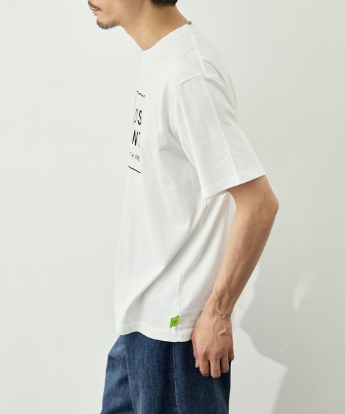 LOOSE JOINTS(ルーズジョインツ)の「【LOOSE JOINTS /ルーズジョインツ】NORITERU MINEZAKI - LJ LOGO S/S TEE(Tシャツ/カットソー・メンズ・ホワイト/ブラック・S/L/M)」の14枚目の写真