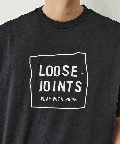 LOOSE JOINTS(ルーズジョインツ)の「【LOOSE JOINTS /ルーズジョインツ】NORITERU MINEZAKI - LJ LOGO S/S TEE(Tシャツ/カットソー・メンズ・ホワイト/ブラック・S/L/M)」の12枚目の写真