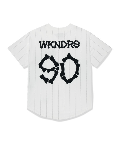 WKNDRS(ウィーキャンドース)の「BONE LEAGUE JERSEY (IVORY)(Tシャツ/カットソー・レディース・その他・LARGE/MEDIUM)」の2枚目の写真