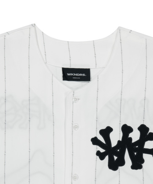 WKNDRS(ウィーキャンドース)の「BONE LEAGUE JERSEY (IVORY)(Tシャツ/カットソー・レディース・その他・LARGE/MEDIUM)」の3枚目の写真