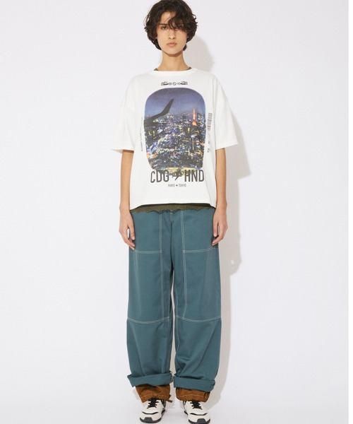 beautiful people(ビューティフルピープル)の「Dickies(R) work pants(その他パンツ・レディース・ブルーグリーン・38/40)」の6枚目の写真