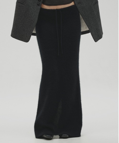 TODAYFUL（トゥデイフル）の「Fox Wool Pencil Skirt（デニムパンツ・レディース・ブラック/グレー/キナリ・38inch/36inch）」の3枚目の写真