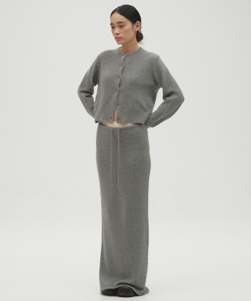 TODAYFUL（トゥデイフル）の「Fox Wool Pencil Skirt（デニムパンツ・レディース・ブラック/グレー/キナリ・38inch/36inch）」の5枚目の写真