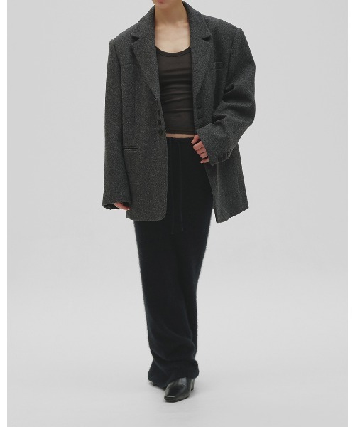 TODAYFUL（トゥデイフル）の「Fox Wool Pencil Skirt（デニムパンツ・レディース・ブラック/グレー/キナリ・38inch/36inch）」の7枚目の写真