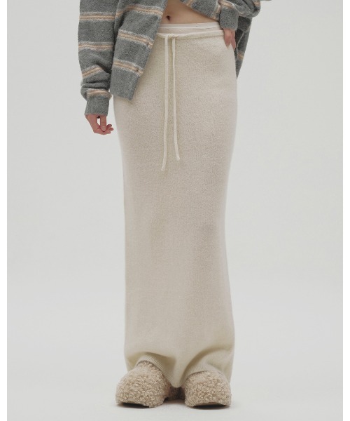 TODAYFUL（トゥデイフル）の「Fox Wool Pencil Skirt（デニムパンツ・レディース・ブラック/グレー/キナリ・38inch/36inch）」の13枚目の写真